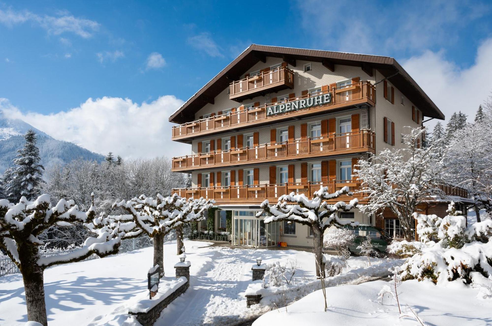 Hotel Alpenruhe - Vintage Design Hotel Wengen Exterior photo